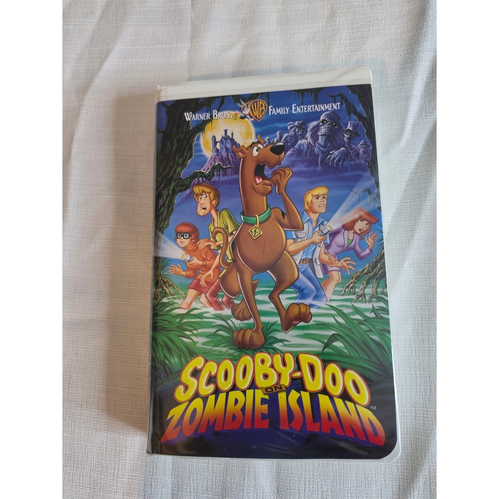 Scooby-Doo on Zombie Island VHS 1998 Warner Bros Clamshell H1424 Animated Movie